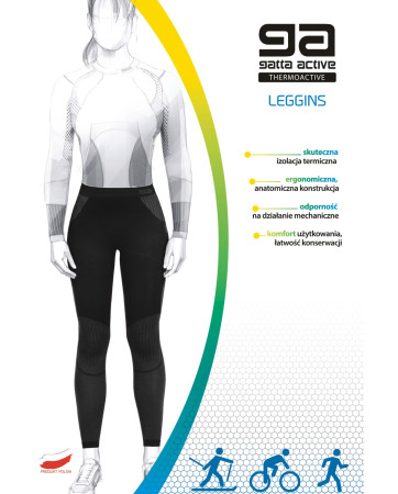 LEGGINGS WOMEN THERMOACTIVE BASIC DABLAM