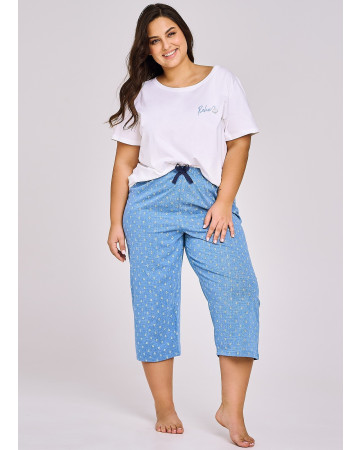 PIŻAMA LEONA 3162 KR R.2XL-3XL