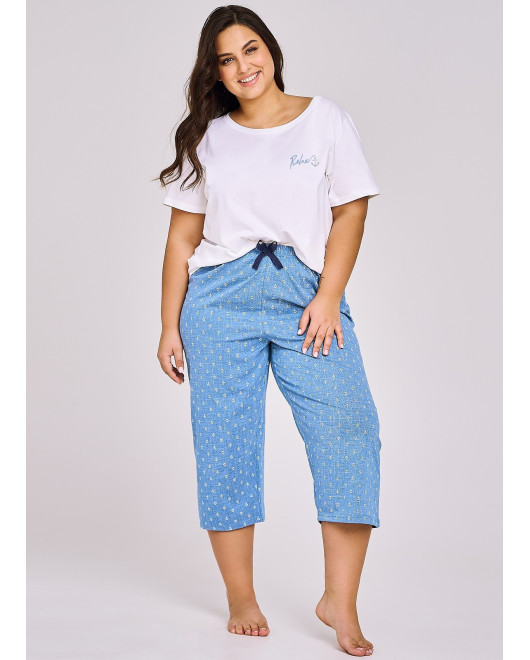 PIŻAMA LEONA 3162 KR R.2XL-3XL