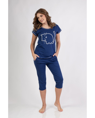 PIŻAMA DAMSKA 686 KR R.2XL-3XL