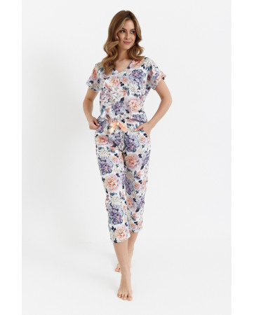 PIŻAMA DAMSKA 468 KR R.2XL