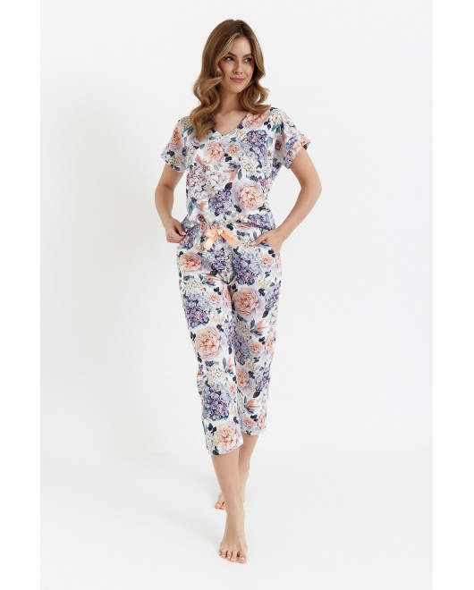 PIŻAMA DAMSKA 468 KR R.2XL