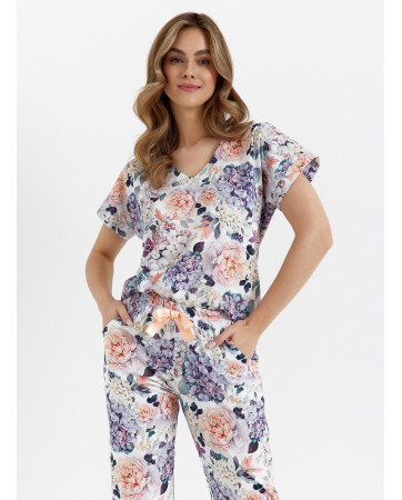 PIŻAMA DAMSKA 468 KR R.2XL