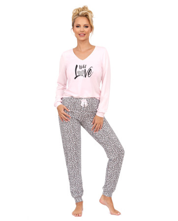 PIŻAMA DAMSKA PANTERA LONG