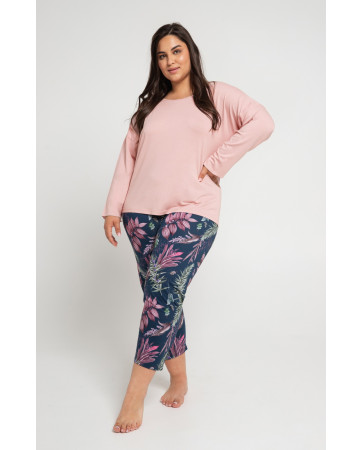 PIŻAMA WISKOZA VIVIAN 3013 3/4 R R.2XL-3XL