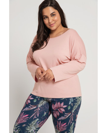 PIŻAMA WISKOZA VIVIAN 3013 3/4 R R.2XL-3XL