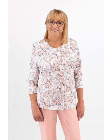 PIŻAMA DAMSKA MARIA II 201 3/4 R.3XL-4XL
