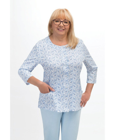 PIŻAMA DAMSKA MARIA II 201 3/4 R.3XL-4XL