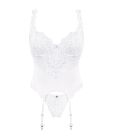 GORSET I STRINGI AMOR BLANCO