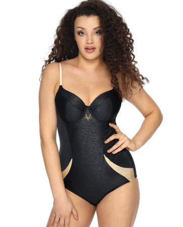STRÓJ KĄPIELOWY SKJ 46 BLACK MAXI