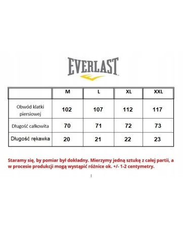 KOSZULKA T-SHIRT EVERLAST 37M291J86