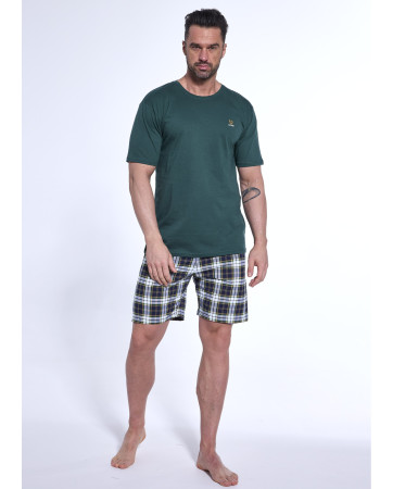 PIŻAMA MĘSKA 326/182 NATURE 2 KR R.3XL-5XL