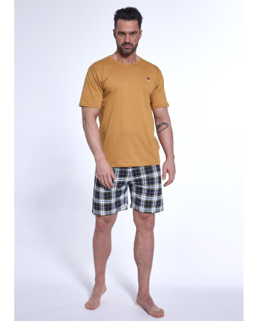 PIŻAMA MĘSKA 326/183 NATURE 3 KR R.3XL-5XL