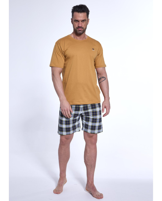PIŻAMA MĘSKA 326/183 NATURE 3 KR R.3XL-5XL