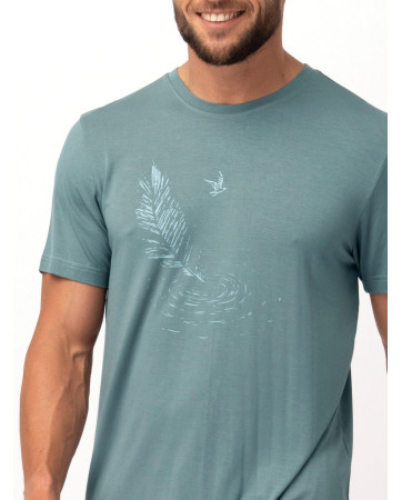 PIŻAMA MĘSKA BAMBUS MNS 750 KR R.3XL-4XL