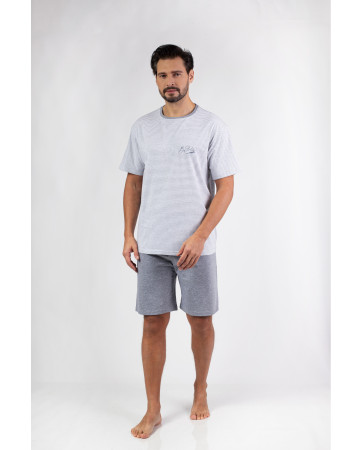 PIŻAMA MĘSKA 483A KR R.2XL
