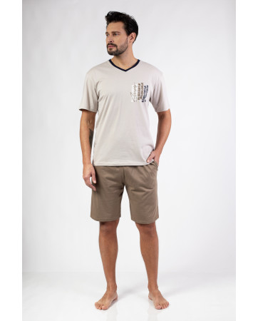 PIŻAMA MĘSKA 477 KR R.2XL