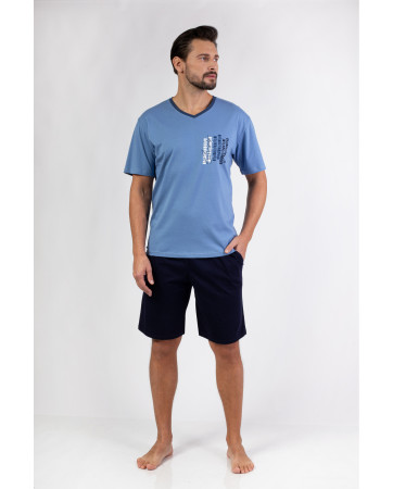 PIŻAMA MĘSKA 477 KR R.2XL