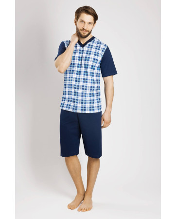 PIŻAMA MĘSKA KR R.4XL-5XL