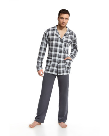 PIŻAMA MĘSKA 114 DR R.3XL-5XL SALE