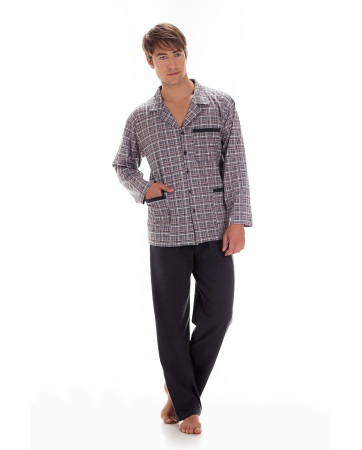 PIŻAMA MĘSKA 114 DR R.3XL-5XL SALE