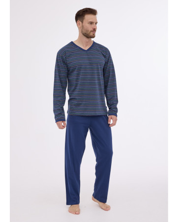 PIŻAMA MĘSKA VARIOUS 139/42 DR R.3XL-5XL