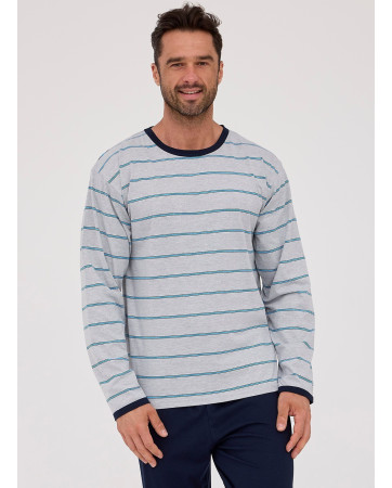 PIŻAMA MĘSKA VARIOUS 138/53 DR R.3XL-5XL