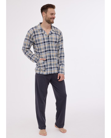 PIŻAMA MĘSKA 114/75 R.3XL-5XL