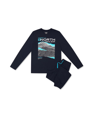 PIŻAMA MĘSKA ICICLE 40953 DR SALE