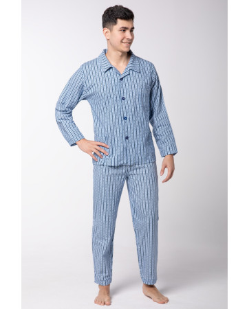PIŻAMA MĘSKA FLANELA DR R.4XL-5XL