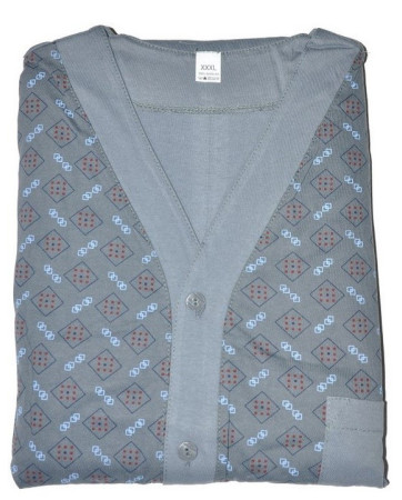 PIŻAMA MĘSKA ROZPINANA DR R.3XL