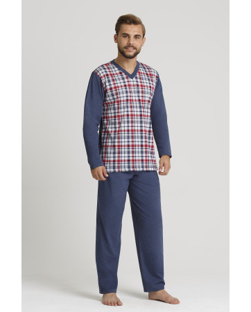 PIŻAMA MĘSKA DR R.4XL-5XL