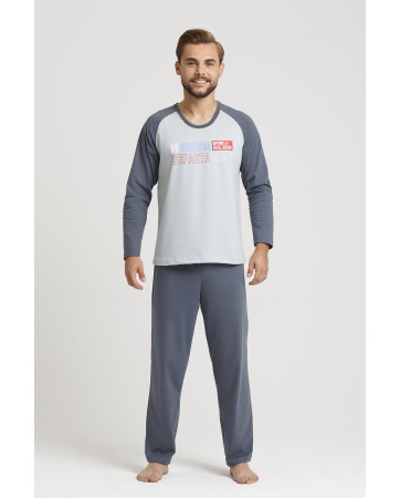 PIŻAMA MĘSKA DR R.4XL-5XL