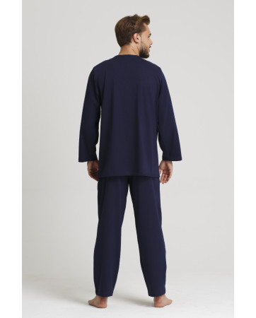 PIŻAMA MĘSKA ROZPINANA DR R.4XL-5XL