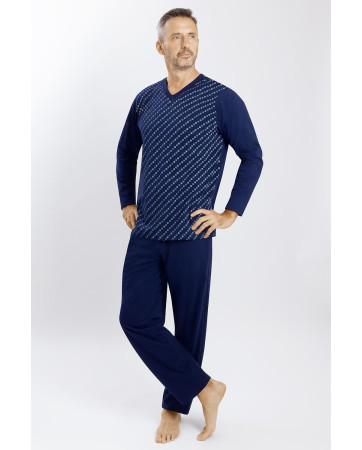 PIŻAMA MĘSKA FROTA R.3XL