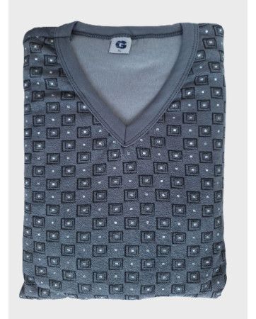 PIŻAMA MĘSKA FROTA R.3XL