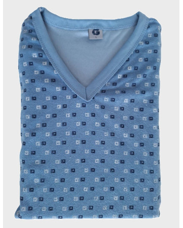 PIŻAMA MĘSKA FROTA R.3XL