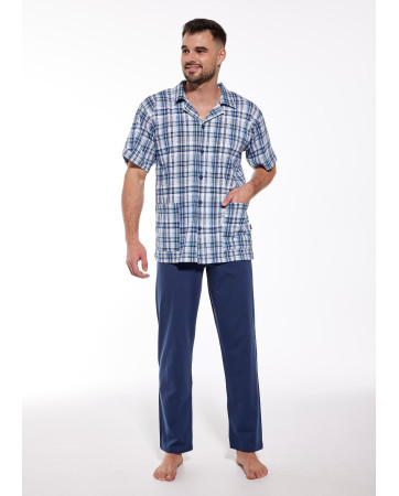 PIŻAMA MĘSKA 318/50 KR R.3XL-5XL