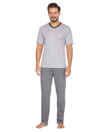 PIŻAMA MĘSKA 456 KR R.2XL-3XL