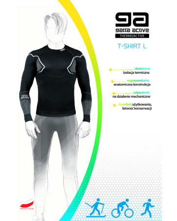 T-SHIRT MEN THERMOACTIVE BASIC MOUNT