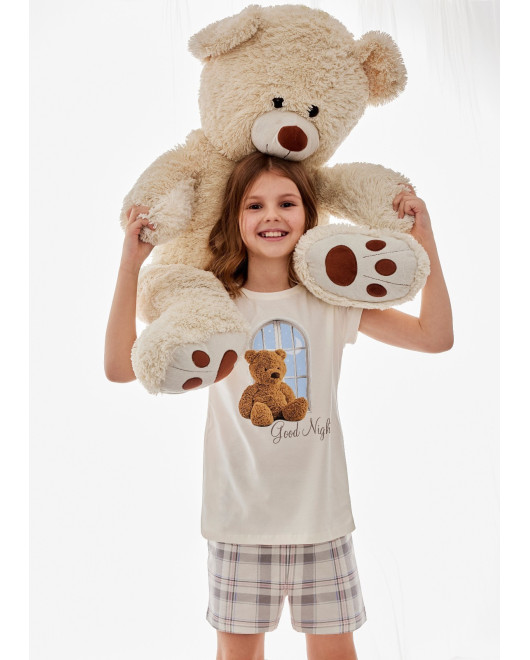 PIŻAMA GIRL KIDS 787/105 GOOD NIGHT KR