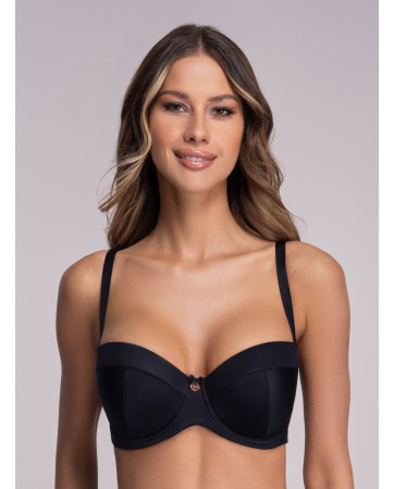 BIUSTONOSZ AV 1787 STRAPLESS CZARNY
