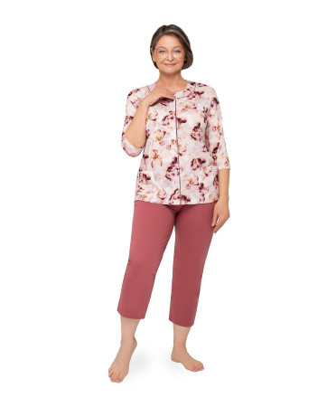 PIŻAMA DAMSKA MARIA II 201 3/4 R.3XL-4XL