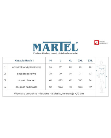 KOSZULA DAMSKA BASIA 263 KR