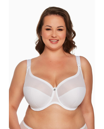 BIUSTONOSZ SEMI-SOFT SONIA MAXI BSM 1058 BIAŁY