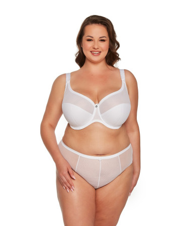 BIUSTONOSZ SEMI-SOFT SONIA MAXI BSM 1058 BIAŁY