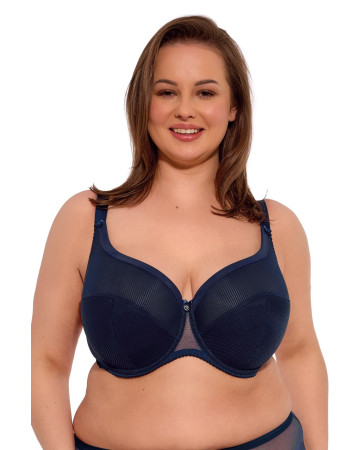 BIUSTONOSZ SEMI-SOFT SONIA MAXI BSM 1058 GRANATOWY