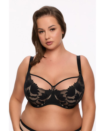 BIUSTONOSZ SEMI-SOFT KETO MAXI BSM 1134 CZARNY