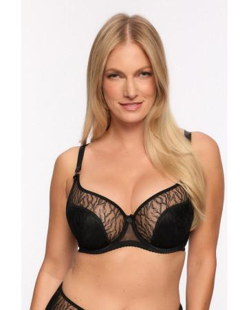 BIUSTONOSZ SEMI-SOFT SABINA BSO 1301 CZARNY