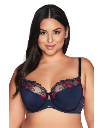 BIUSTONOSZ AV 2119 NAVY BLUE